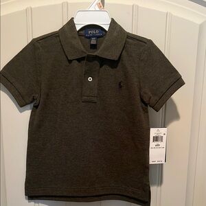 Ralph Lauren Green Polo Shirt Classic Design